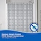 Kenney Mfg Medium Weight Decorative PEVA Shower Liner, 70" W x 72" H, Round Up KN61285 - alternate 3